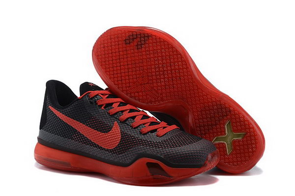 Nike Kobe 10 Ep Red Black Closeout